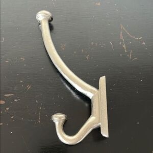 Pottery Barn Silver Wall Hooks